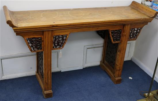 A Chinese altar table W.170cm